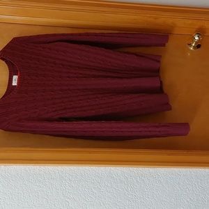 St John's Bay Maroon Sweater